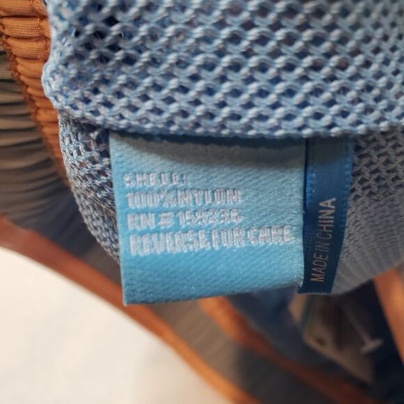 J. McLaughlin Men's Size S NWT Gibson Swim Trunks Regency Stripe Pink Blue - Picture 6 of 8